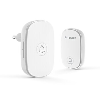 Blitzwolf BW-DB1 Wireless, Battery-Free Doorbell
