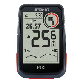 Wireless bike computer / computer with GPS Sigma ROX 4.0 BLACK 01060