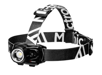 Headlamp, LED headlamp with focus function and motion sensor Mactronic Maverick AHL0053