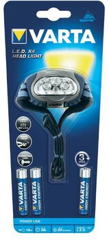 czołowa latarka diodowa Varta 1W 3AAA 17631