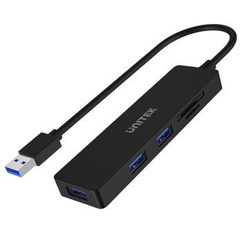 SD / microSD card reader + HUB 3x USB 3.1 UNITEK H1108A