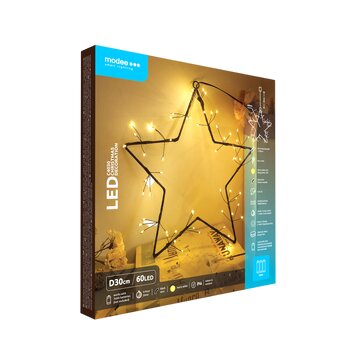 Décoration étoile BAT modee 30cm WARM 60LED ML-C4030 Décoration étoile BAT modee 30cm WARM 60LED ML-C4030