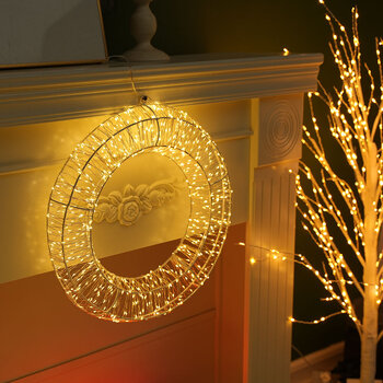 Dekoracja koło modee 40x8cm WARM 720LED ML-C5002