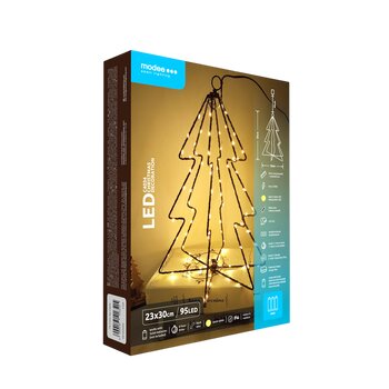 Dekoration Weihnachtsbaum BAT modee 30x23cm WARM 95LED ML-C4034 Dekoration Weihnachtsbaum BAT modee 30x23cm WARM 95LED ML-C4034
