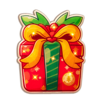 Décoration cadeau BAT modee 15x19cm WARM 7LED ML-C4003 Décoration cadeau BAT modee 15x19cm WARM 7LED ML-C4003