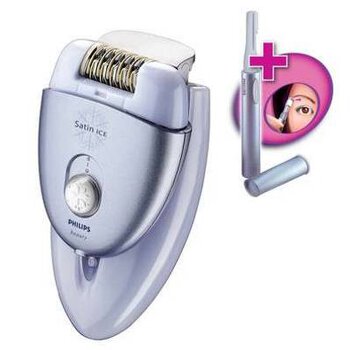 Depilator Philips Satinelle HP 6475 + trymer HP 6390