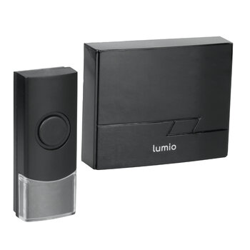 Dzwonek bezprzewodowy Lumio W880B czarny