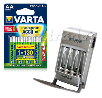 Easy Touch ET-3207  + 4 x R6/AA Varta Ready2Use 2100