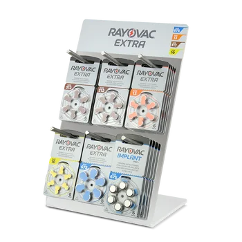 Rayovac Hearing Aid Display / Battery Stand 6 Hooks