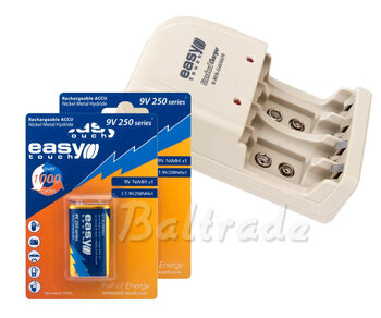 ET-243BIS + 2 x 9V 6F22 Easy Touch 250