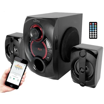 Głośniki komputerowe Bluetooth FM Media-Tech Voltron 2.1 MT3330 35W