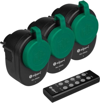 Gniazda elektryczne na pilota IP44 3 sztuki DPM DT44 Gniazda elektryczne na pilota IP44 3 sztuki DPM DT44