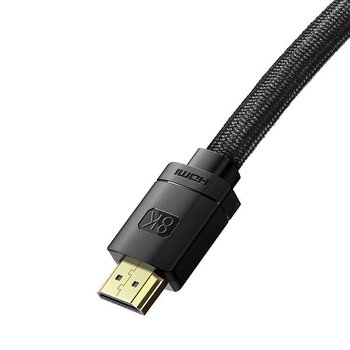 HDMI Cable - HDMI 2.1, 8K 60Hz, 3D, HDR, 48Gbps Baseus High Definition Series WKGQ040001 0.5m