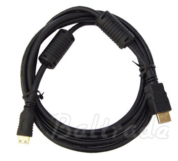Kabel HDMI - miniHDMI 1,8m gold