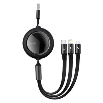 3in1 - USB-C, Lightning, micro USB 120cm Baseus CAMLC-MJ01 cable for 66W