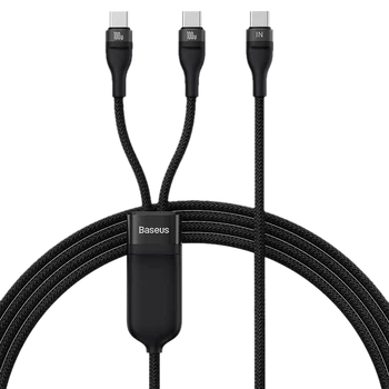 Cable USB-C 2in1 - 2x USB-C to 100W 150cm Baseus CASS060001