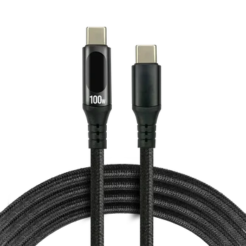Kabel przewód USB-C PD E-Marker LCD 200cm everActive CBB-2PD5L Power Delivery 3.0 5A/20V 100W