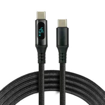 Cable Cable USB-C PD LCD 300cm everActive CBB-3PDL Power Delivery 2.0 with Fast Charging Support 2.25A/20V 45W