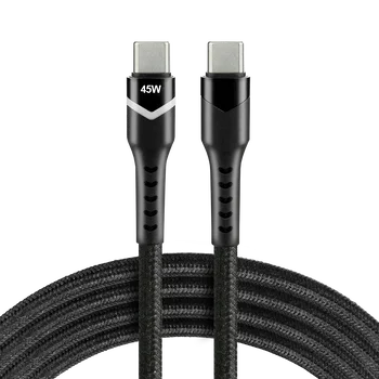 Cable USB-C PD RGB LED 300cm everActive CBB-3PDR Power Delivery 2.0 with fast charging support 2.25A/20V 45W