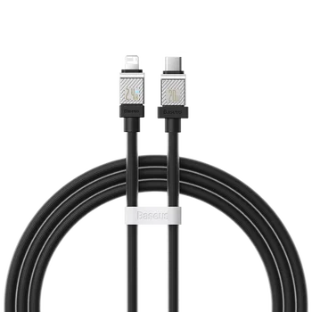 Cable USB-C / Type-C - Lightning / iPhone cable 200cm Baseus CoolPlay CAKW000101 with support for fast charging 20W PD