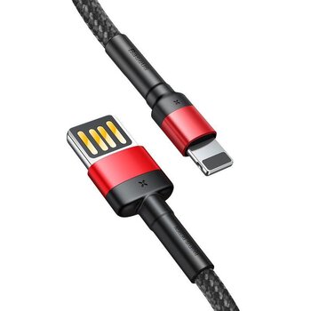 USB to Lightning / iPhone Cable 100cm Baseus Cafule CALKLF-G91 with support for 2.4A fast charging