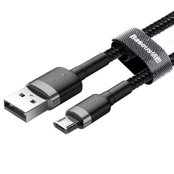 USB cable - micro USB 200cm Baseus CAMKLF-CG1 Quick Charge 1.5A with fast charging support