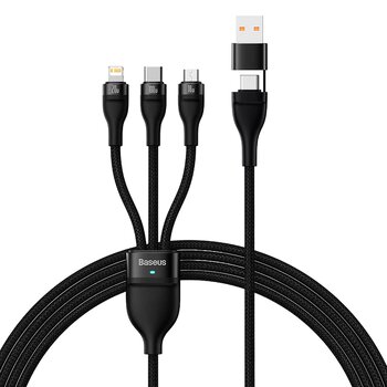 Cable USB cable, USB-C 3in1 - USB-C, micro USB, Lightning 120cm Baseus CASS030101