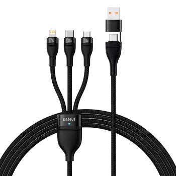 Cable USB cable, USB-C 3in1 - USB-C, micro USB, Lightning 120cm Baseus CASS030101