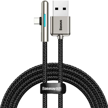 USB cable cable - USB-C / Type-C angular 200cm Baseus Iridescent CAT7C-C01 Super Quick Charge 40W 4A Fast Charging