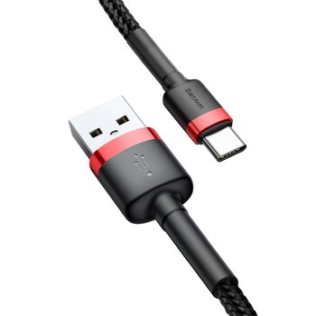 USB cable - USB-C / Type-C 100cm Baseus Cafule CATKLF-B91 Quick Charge 3A with fast charging support