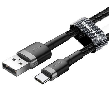 USB cable - USB-C / Type-C 100cm Baseus Cafule CATKLF-BG1 Quick Charge 3A with fast charging support