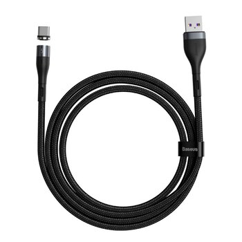 USB cable - USB-C / Type-C magnetic 100cm Baseus Zinc CATXC-NG1 Quick Charge up to 5A