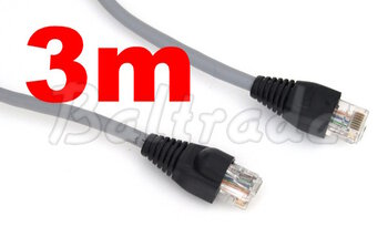 Kabel sieciowy UTP 5E skrętka drut 3m