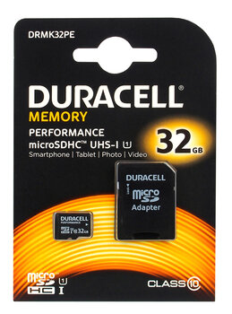karta pamięci microSDHC Duracell 32GB class 10 UHS-I