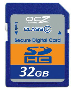 OCZ SDHC 32GB Class6 Memory Card
