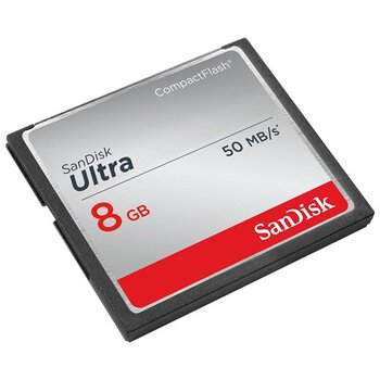 Karta pamięci SanDisk Compact Flash ULTRA 8GB -- rozpakowana