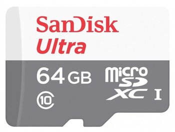 SanDisk microSD memory card (microSDXC) 64GB ULTRA 100MB/s