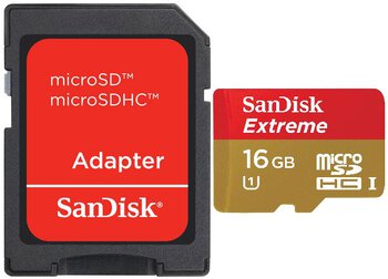 karta pamięci SanDisk microSDHC 16GB Extreme 300x 45MB/s