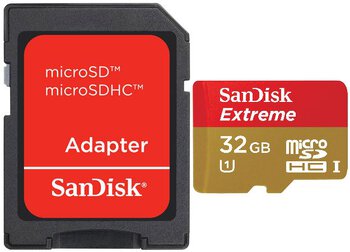 karta pamięci SanDisk microSDHC 32GB Extreme 300x 45MB/s