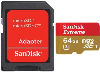 karta pamięci SanDisk microSDXC 64GB Extreme 400x 60MB/s