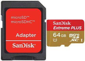 karta pamięci SanDisk microSDXC 64GB Extreme PLUS 533x