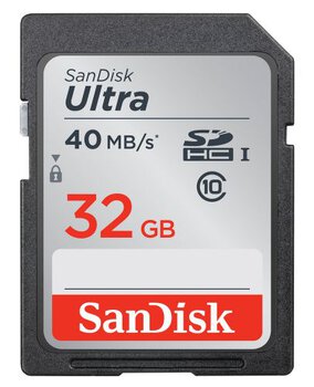 Karta pamięci SanDisk SDHC 32GB Ultra 266x - rozpakowana