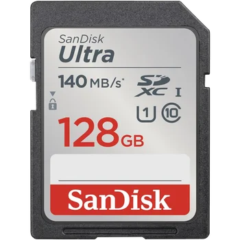 SanDisk 128GB Ultra 140MB/s SD (SDXC) Memory Card