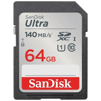 SanDisk 64GB Ultra 140MB/s SDXC memory card