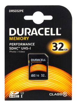 karta pamięci SDHC Duracell 32GB class 10 UHS-I