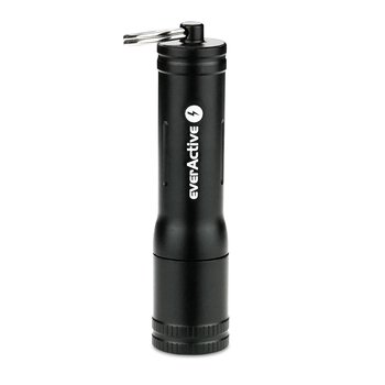 Battery-powered LED keychain flashlight everActive FL-50 Sparky