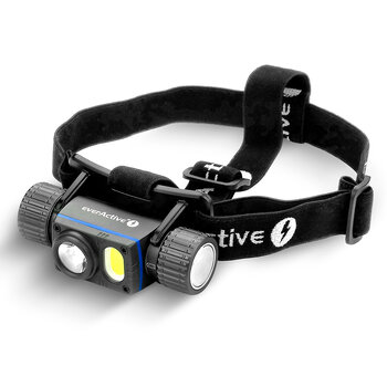 Ładowalna latarka czołowa LED everActive HL-2000R Force PRO