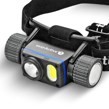 Ładowalna latarka czołowa LED everActive HL-2000R Force PRO