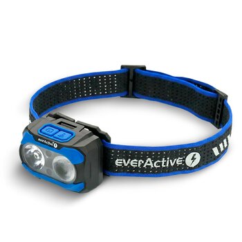 Ładowalna latarka czołowa LED everActive HL-600R Owl Ładowalna latarka czołowa LED everActive HL-600R Owl