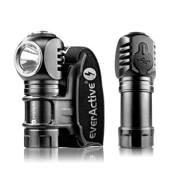 Rechargeable Hand/Front LED Flashlight everActive FL-55R Dripple